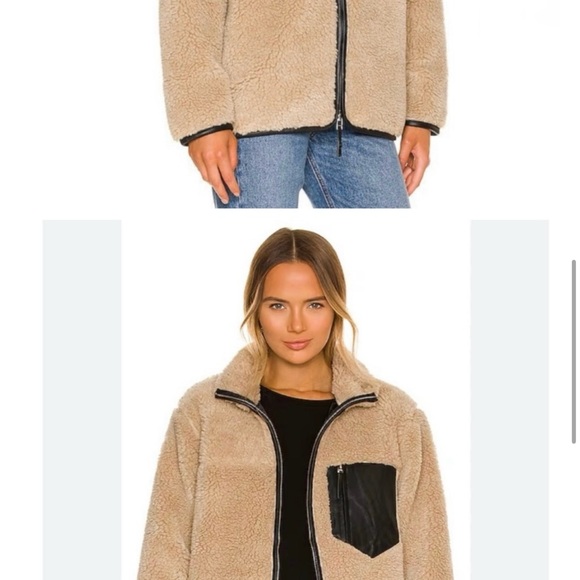 Anine Bing Ryder fur jacket size medium - Picture 5 of 17